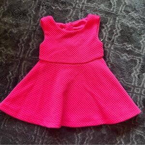 Kate Spade Skirt the Rules Vivian Textured Dress in Hot Pink Sz 12M
